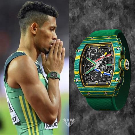 richard mille wayde van niekerk.